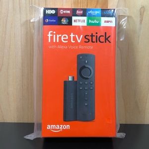 Fire TV Stick with Alexa Voice Remote!